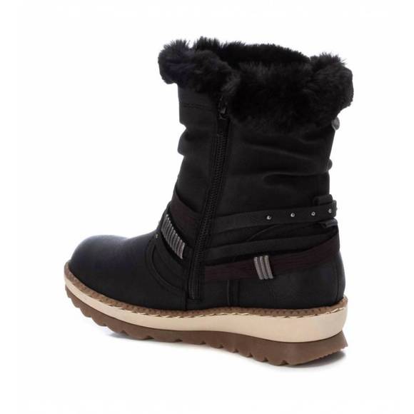 NEW XTI women's winter booties in black - Picture 3 of 4